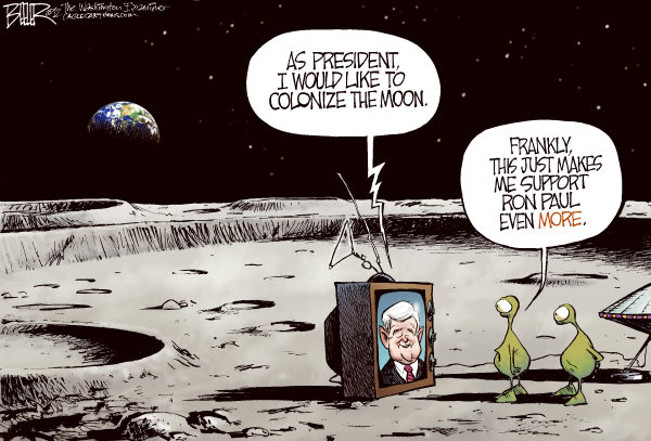 Ron Paul Moon